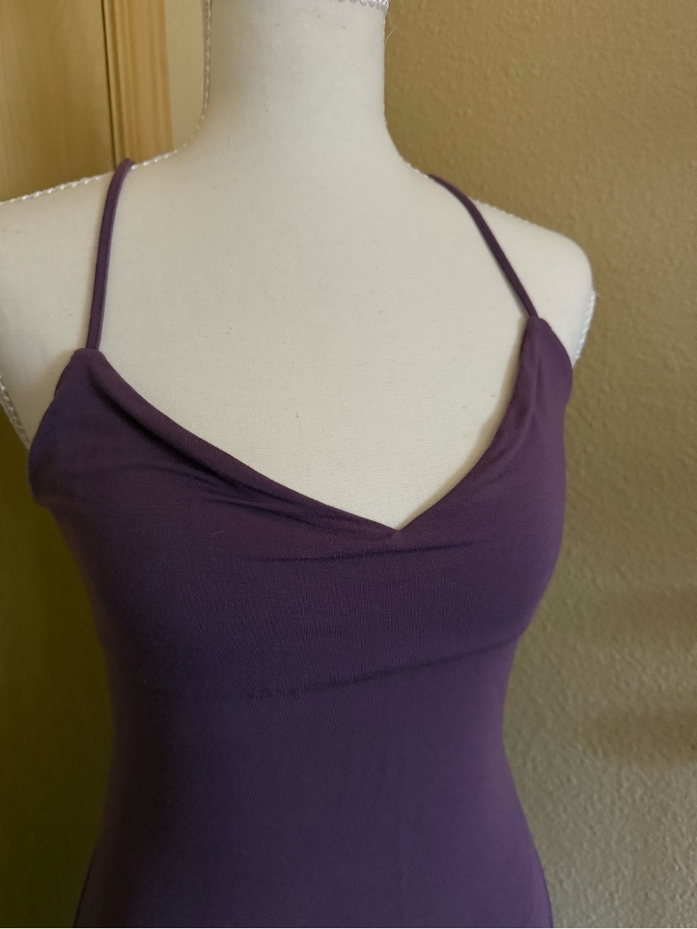 Victoria's Secret Deep Plum Lace-Trim Cami - Picture 2 of 7